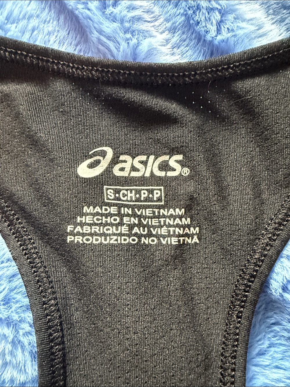 ASICS Black Racerback Performance Tank - Picture 3 of 3